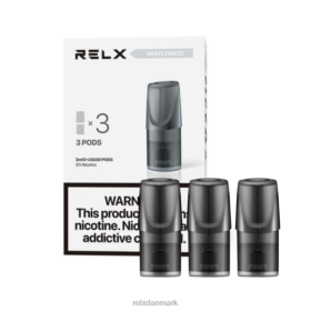 RELX Classic bælg | 68DB4134 RELX Vape Review hvid fryse-iskold sjap