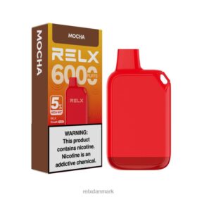 RELX Crush Pocket 6000 5% høj nic | 68DB4169 RELX Vape Review mokka
