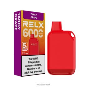 RELX Crush Pocket 6000 5% høj nic | 68DB4171 RELX Copenhagen syrlig drue