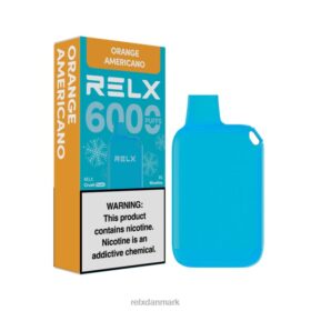 RELX Crush Pocket 6000 iskolde | 68DB4159 RELX Vape orange americano