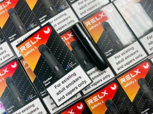 RELX Infinity 2 vape enhed | 68DB466 RELX Copenhagen obsidian sort