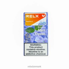 RELX pod pro 2 - 3 bælg | 68DB4100 RELX Danmark mynte fryse
