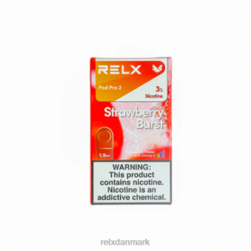 RELX pod pro 2 - 3 bælg | 68DB4105 RELX Vape Disposable jordbær
