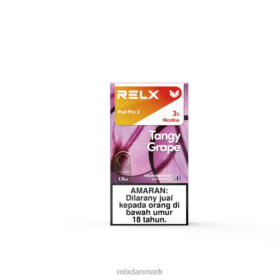 RELX pod pro 2 - 3 bælg | 68DB4107 RELX Danmark syrlig drue