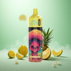 Ananas Is JNR Alien 10000 Puffs med 850mAh Batteri og Type-C Hurtigopladning