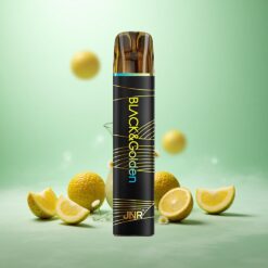 Ananas Is JNR Black&Golden 600+200 Puffs Bærbare Vape med 800 Puffs