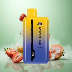 Blå Hindbær Ananas Hayati Pro Ultra 15000 Puffs
