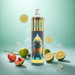 Blå Hindbær Lemonade JNR Rocket-X 12400 Puffs Justerbar Luftstrøm