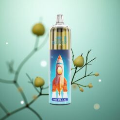 Blå JNR Rocket-X 12400 Puffs Genanvendelig Vape med Justerbar Luftflow og Type-C Hurtigopladning
