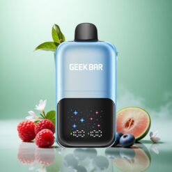 Blåbær Hindbær Is GEEK BAR 2GO To Serie 50000 Puffs Med 20 mL Kapacitet