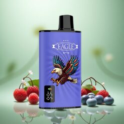 Blåbær Hindbær Kirsebær JNR EAGLE Smart 23000 Puffs Genanvendelig Vape med 25ml e-Liquid Kapacitet og 750mAh Batteri