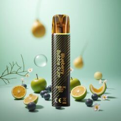 Blåbær Tyggegummi JNR Black&Golden 600+200 Puffs 800 Puffs