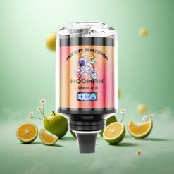 Blåis JNR Mega Shisha Hookah 100K Skrivebordskompatibilitet Luftstrømsjustering