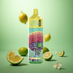 Citron & Lime JNR Alien 10000 Puffs med 850mAh Batteri og Type-C Hurtigopladning