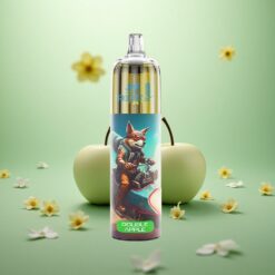 Dobbelt Æble JNR Rocket-X 12400 Puffs Justerbar Luftgennemstrømning