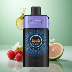 Hindbær Vindrue Is IGET ONE 12000 Puffs Engangs Vape med 2700 mAh Batteri