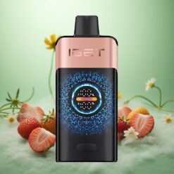 Jordbær Hindbær IGET ONE 12000 Puffs 2700 mAh Batteri