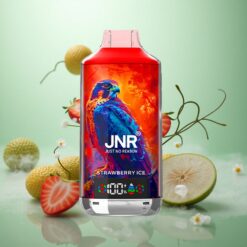 Jordbær Is JNR Falken X 18000 Puffs Dual Mesh Coil & Dual Core