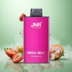 Jordbær Is JNR Mega Box 25000 Puffs Type-C Hurtigopladning
