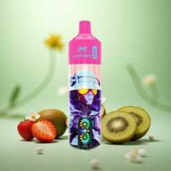 Jordbær Kiwi JNR Alien Max 18000 Puffs med Smart LED Display og Type-C Hurtigopladning