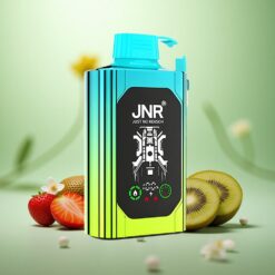 Jordbær Kiwi JNR Shisha Hookah Box 20500 Puffs Type-C Hurtigopladning