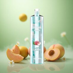Juicy Peaches JNR Shisha Hookah 12000 Puffs 24ml Type-C Hurtigopladning