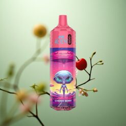 Kirsebær-Bær JNR Alien 10000 Puffs Hurtigopladning Type-C