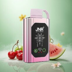 Kirsebær Vandmelon Fryse JNR Shisha Hookah Box 20500 Puffs med HD Display og Type-C Hurtigopladning