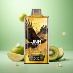 Kiwi Passion Guava JNR Falcon Pro 28000 Engangs Vape med 28000 Puffs og Smart Display