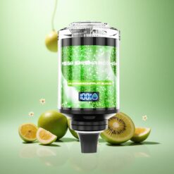 Kiwi Passionsfrugt Guava JNR Mega Shisha Hookah 100K Type-C Hurtigopladning