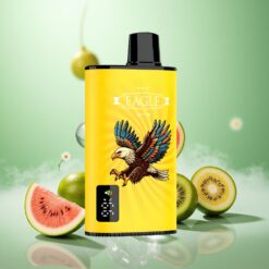Kiwi Vandmelon Is JNR EAGLE Smart 23000 Puffs Digital Skærm