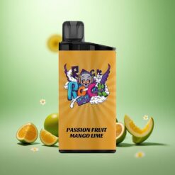 Passionfrugt Mang Lime IGET Bar 3500 Puffs med 1400 mAh Batteri