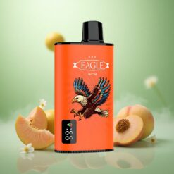 Saftige Ferskener JNR EAGLE Smart 23000 Puffs Justerbar Luftgennemstrømning