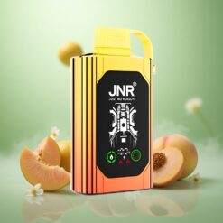 Saftige Ferskener JNR Shisha Hookah Box 20500 Puffs 25ml Dual Mesh Coil