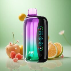 Sur Kirsebær Gummier JNR Flex Ice 21000 Puffs Justerbar Is & Tilpasselig Luftstrøm