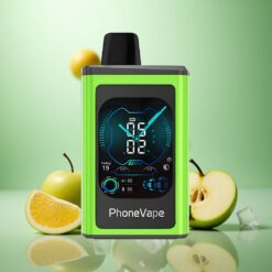 Suren Æble Is JNR PhoneVape 30000 puffs Genopladelig med Turbo Mode