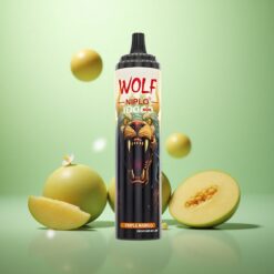 Tredobbelt Mango JNR Wolf Niplo 10000 Puffs Type-C Hurtigopladning