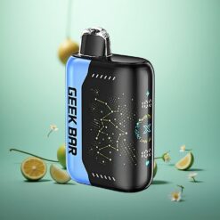 Æble-Rød GEEK BAR Pulse X 25000 Puffs med USB Type-C Opladning og 18mL Pre-filled E-Liquid