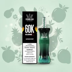 AL FAKHER 60K CLOUD X - 50 ml forfyldt e-væske, dobbelt tilstand (DTL/MTL)